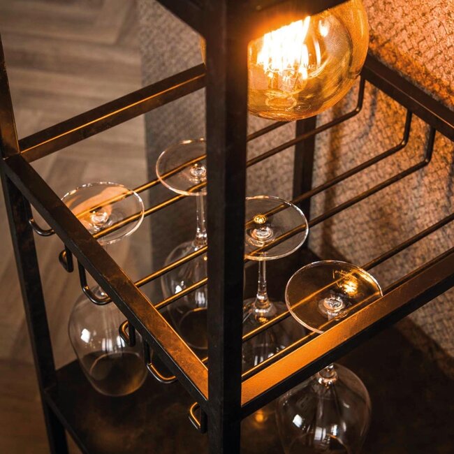 HELDR! Vloerlamp Vino - Charcoal