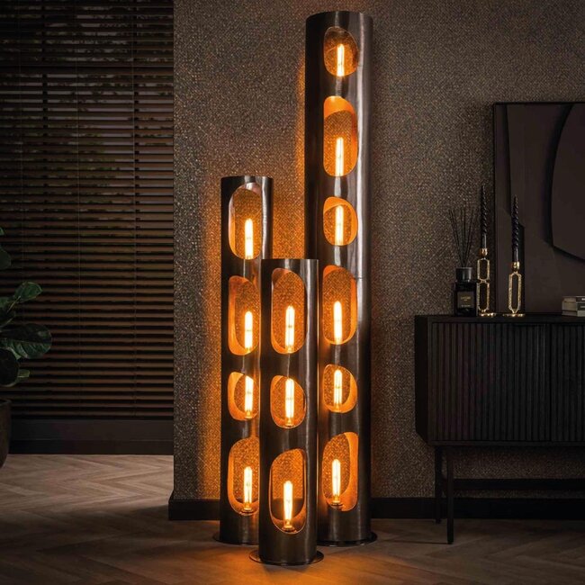 HELDR! Vloerlamp Tutti Ø25cm - Zwart