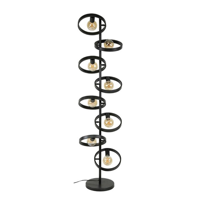 HELDR! Vloerlamp Multo 8L - Charcoal