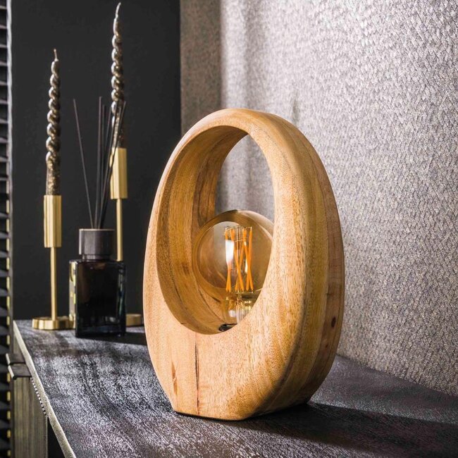 HELDR! Tafellamp Pico 1L - Mango Hout