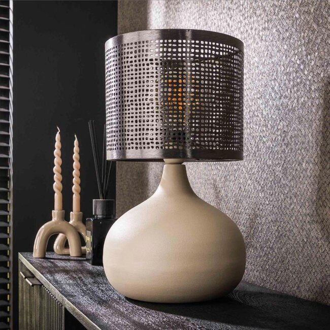 HELDR! Tafellamp Nino 1L - Grijs