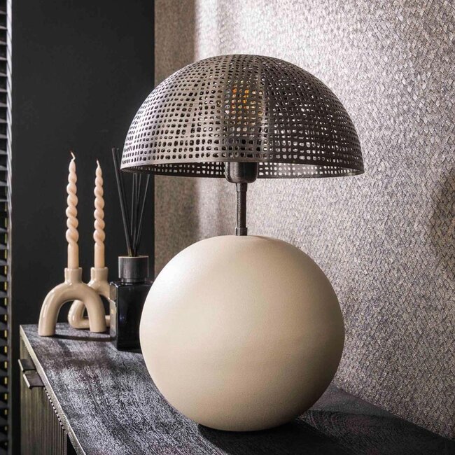 HELDR! Tafellamp Maldini 1L - Grijs