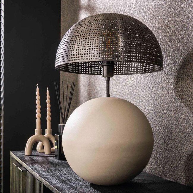 HELDR! Tafellamp Maldini 1L Large - Grijs