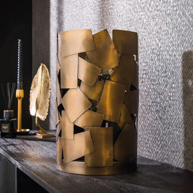 HELDR! Tafellamp Elora 1L - Brons