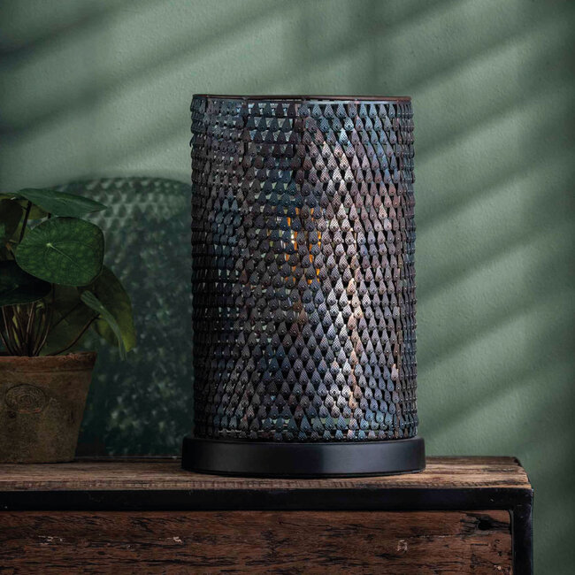 HELDR! Tafellamp Bellini 1L - Zwart/Bruin