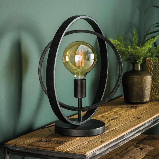 HELDR! Tafellamp Riola 1L - Charcoal