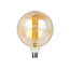 HELDR! E27 Led Filament Globe 150mm Amber 12W 2100K 800lm - Dimbaar