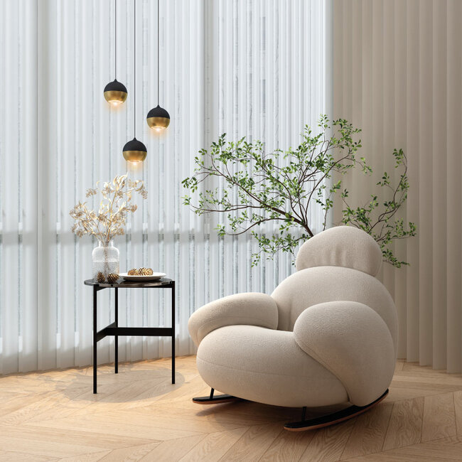 Artdelight Hanglamp Miami - Zwart