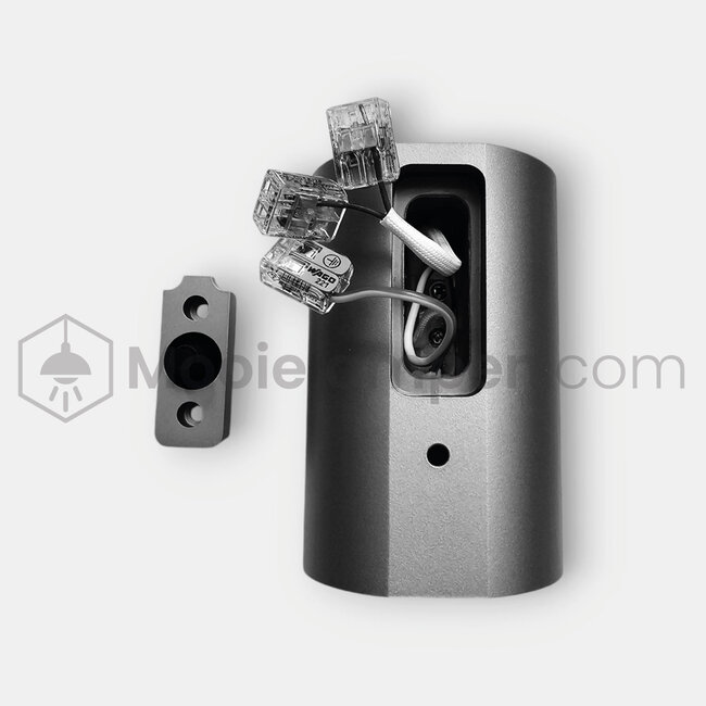 Artdelight Wandlamp Brody 1 - Aluminium