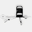 Artdelight Wandlamp Roulo 2 - Gun Metal