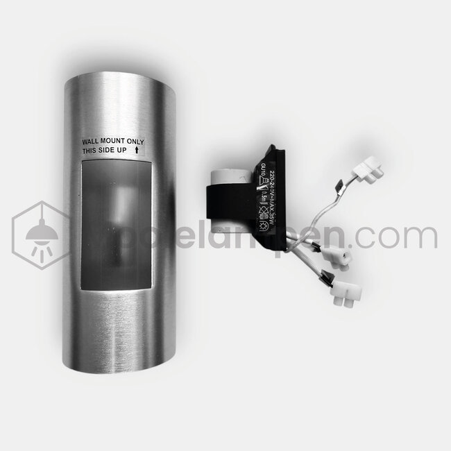 Artdelight Wandlamp Roulo 2 - Aluminium