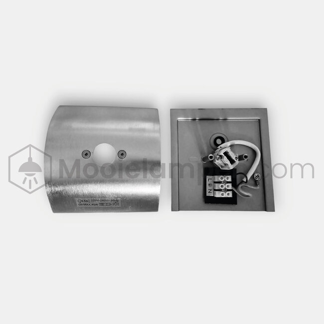 Artdelight Wandlamp Gymm - Aluminium