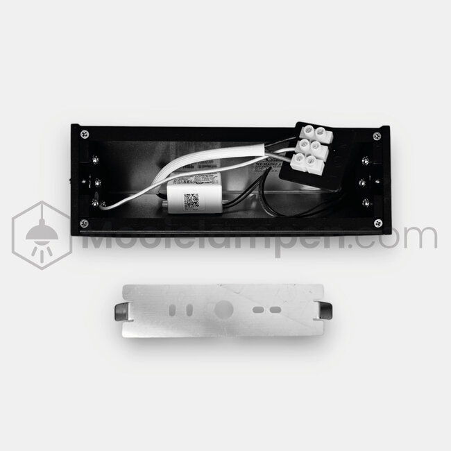 Artdelight Wandlamp Mainz - Zwart