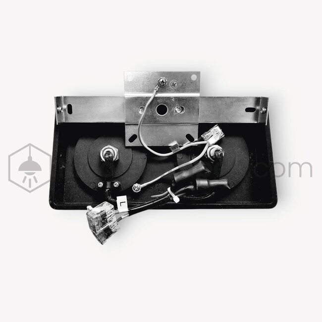 Artdelight Plafondlamp Megano 2L - Wit