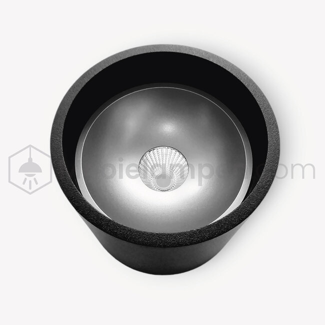 Artdelight Plafondlamp Ormond - Zwart/Mat Goud