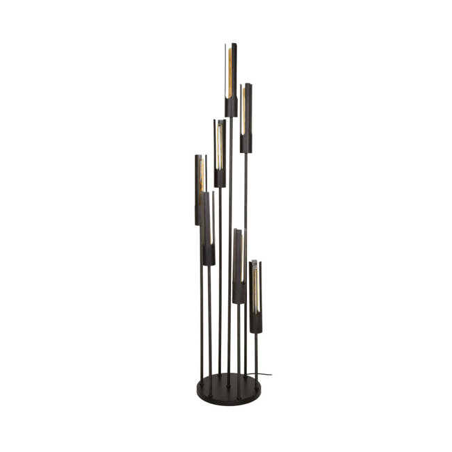 HELDR! Vloerlamp Unico 7L - Zwart