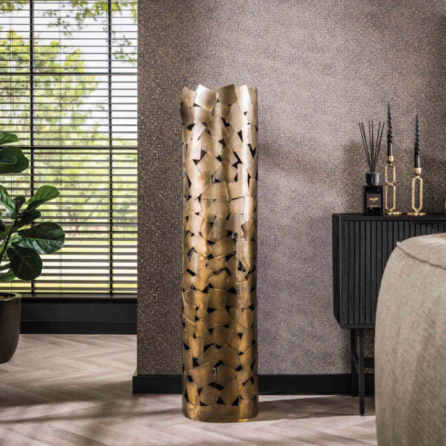 HELDR! Vloerlamp Elora 1L - Brons