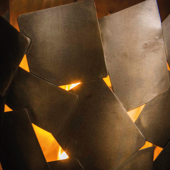 HELDR! Vloerlamp Elora 1L - Brons