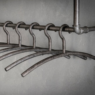 HELDR! Garderobehangers (6 stuks) - Oud Zilver