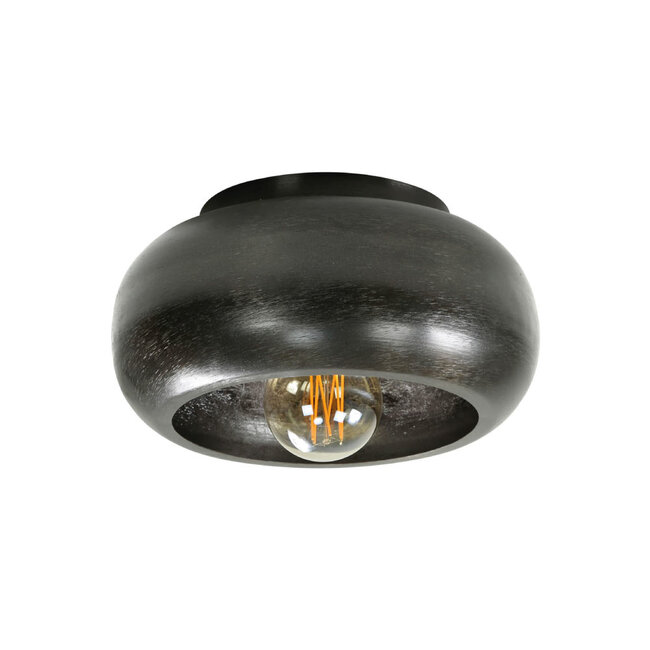 HELDR! Plafondlamp Urbi Ø34cm - Zwart