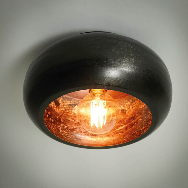 HELDR! Plafondlamp Urbi Ø34cm - Zwart
