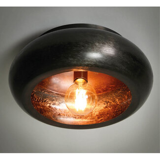 HELDR! Plafondlamp Urbi Ø42cm - Zwart