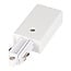 Artdelight 1-faseRailsysteem Megano 1m set (eindvoeding) - Wit