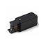 Artdelight 3-fase Railsysteem Megano 2m set (eindvoeding) - Zwart