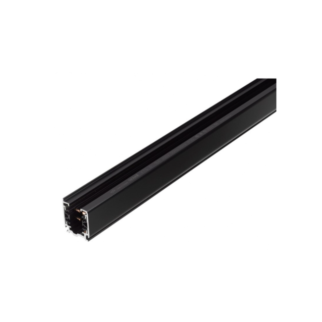 Artdelight 3-fase Railsysteem Megano 3m set (eindvoeding) - Zwart/Gun Metal