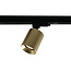 Artdelight 3-fase Railsysteem Megano 2m set (eindvoeding) - Zwart/Goud