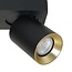 Artdelight 3-fase Railsysteem Megano 2m set (eindvoeding) - Zwart