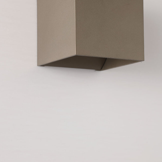 Searchlight Wandlamp Cuby - Latte/Bruin