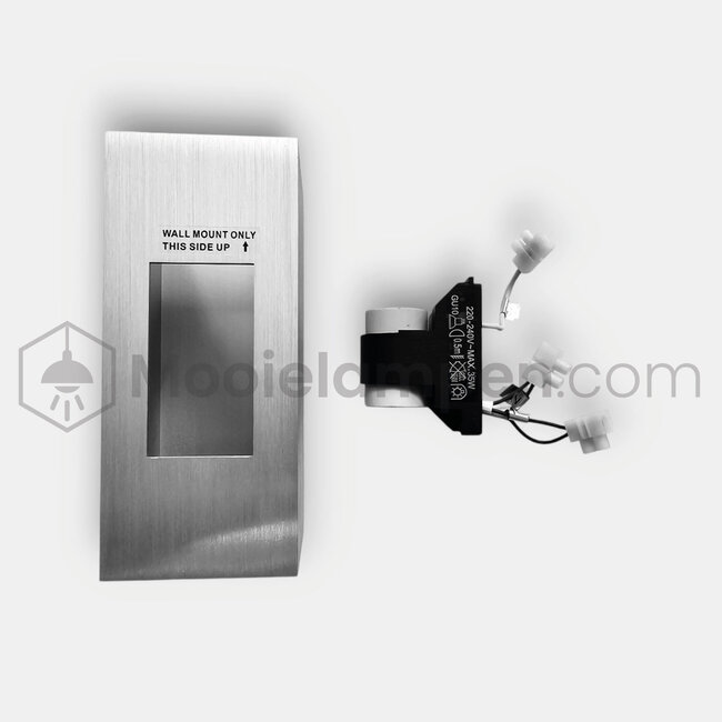 Artdelight Wandlamp Dante 2 - Antiek Brons