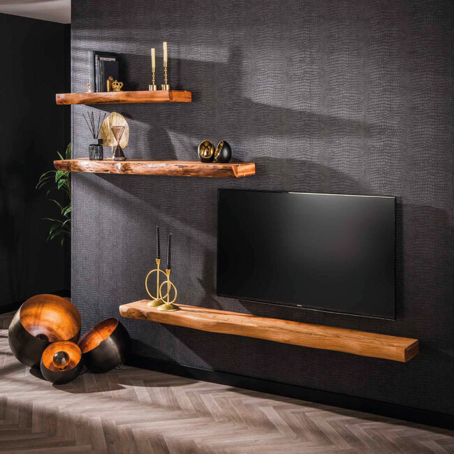 HELDR! Wandplank Hano 100cm - Acacia Hout