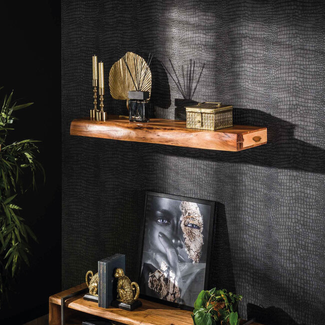 HELDR! Wandplank Hano 100cm - Acacia Hout