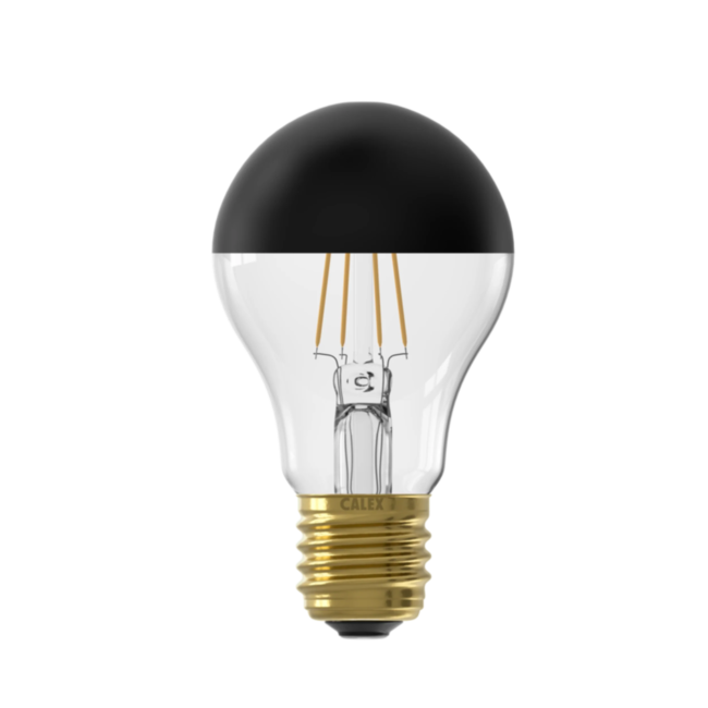 Calex E27 Led Kopspiegel Black 4W 1800K 180lm - Dimbaar