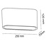 Artdelight Wandlamp Lille Egaal - Wit