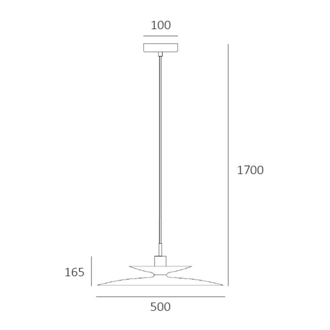 Artdelight Hanglamp Linares - Wit