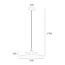 Artdelight Hanglamp Linares - Wit