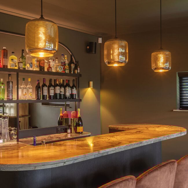 Artdelight Hanglamp Apollo - Titan/Goud