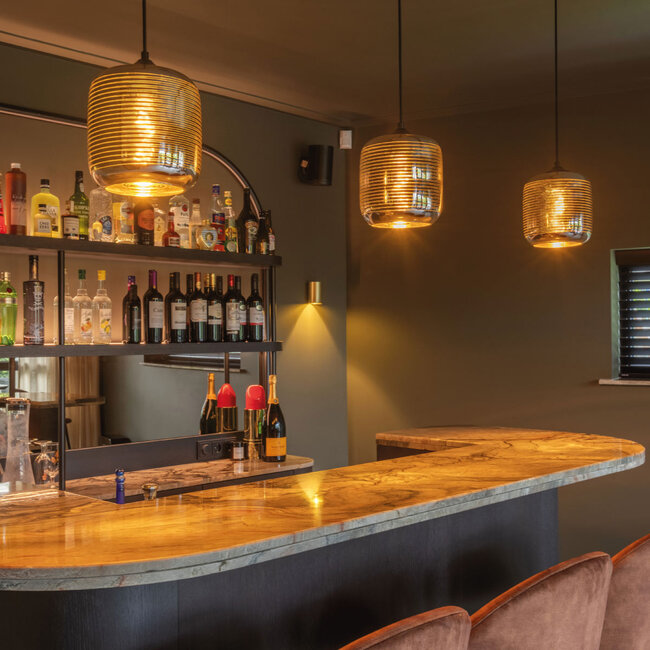 Artdelight Glas Apollo - Titan/Goud