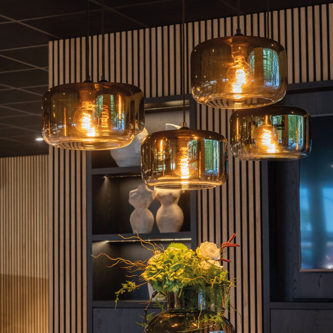 Artdelight Glas Casino - Goud/Helder