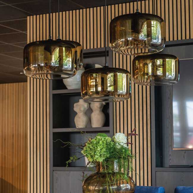 Artdelight Glas Casino - Goud/Helder