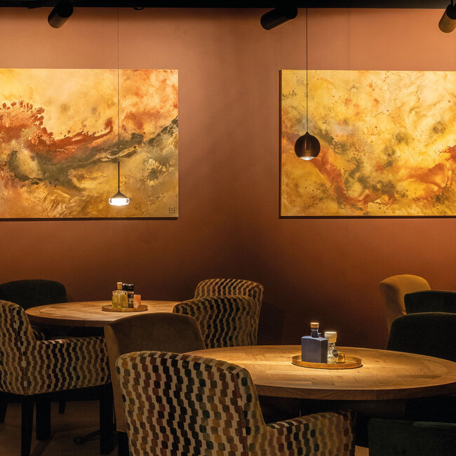 Artdelight Hanglamp Phoenix - Donker Brons