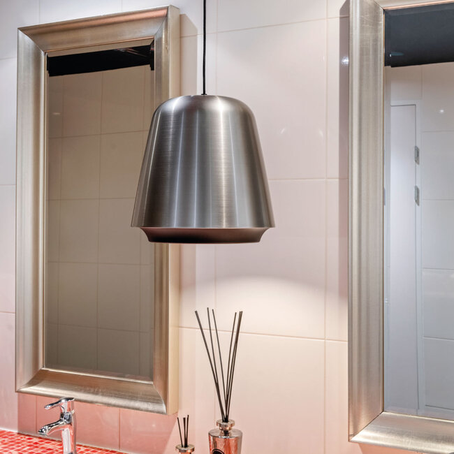 Artdelight Hanglamp Santiago - Mat Staal/Zwart