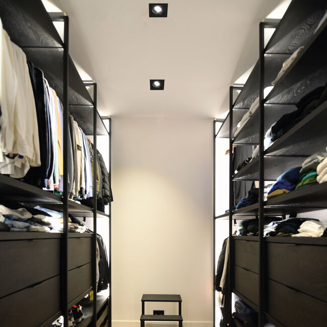 Artdelight Inbouwspot Tavira 1L - Zwart