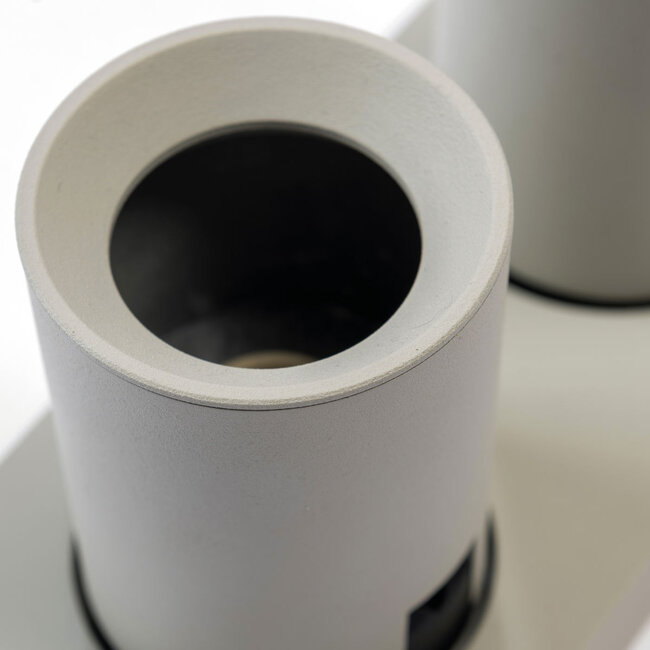 Artdelight Plafondlamp Megano 2L - Zijdegrijs