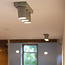 Artdelight Plafondlamp Megano 3L - Zijdegrijs