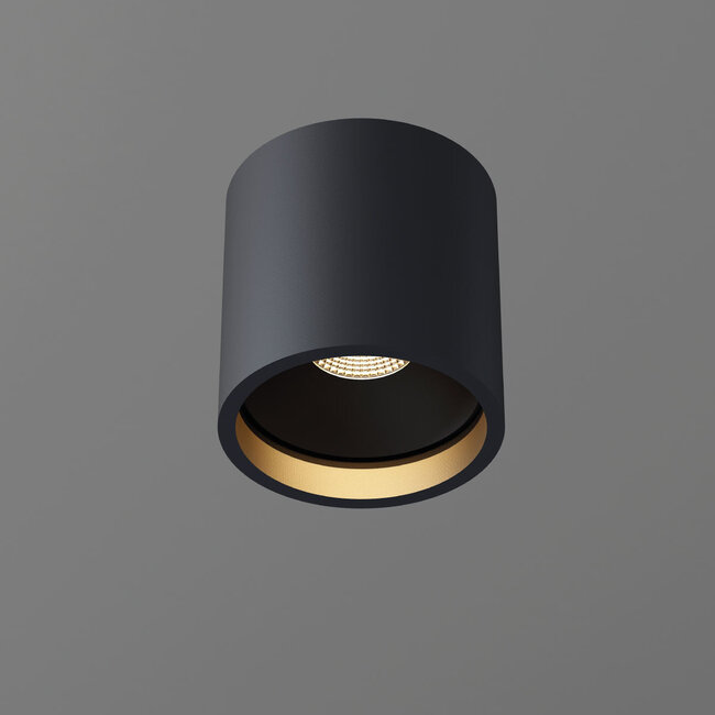 Artdelight Plafondlamp Orleans - Zwart