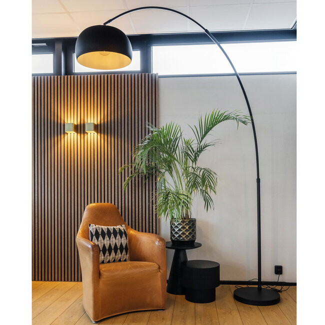Artdelight Vloerlamp Bogota - Zwart